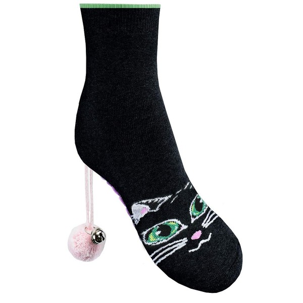 Rainbow Socks Cat Socks Box Ladies’ Cat Terry Cloth Socks