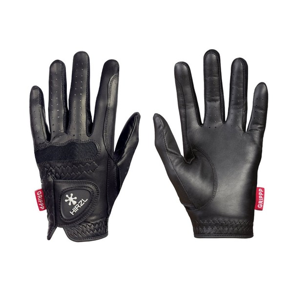 HIRZL GRIPPP Elite Driver Unisex Riding Gloves (9.5, Black)