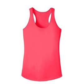 Ladies Moisture Wicking Racerback Tank Tops in Sizes XS-4XL