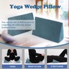 Zantle Small Wedge Pillow, Wedge Pillow for Bed Sores, Positioning