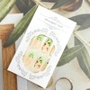 FIEONCIY Press on Nails Almond Shape-Glossy Full Cover Acrylic Green