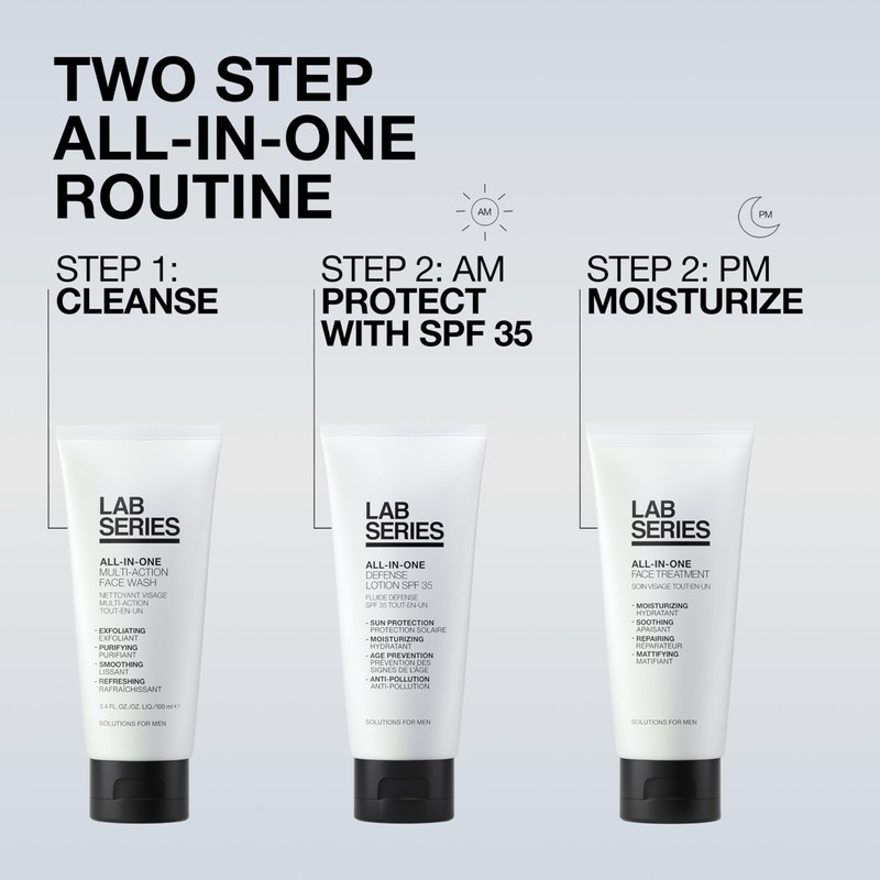 Lab Series Men's All-In-One Face Treatment - Face Moisturizer for