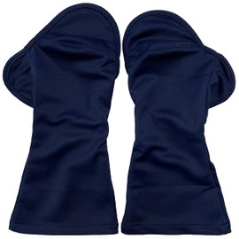 UV Protection Hand Cover, Handcover, Fishing, Golf, Tennis, Sun Protection (L, Women's Navy Blue)