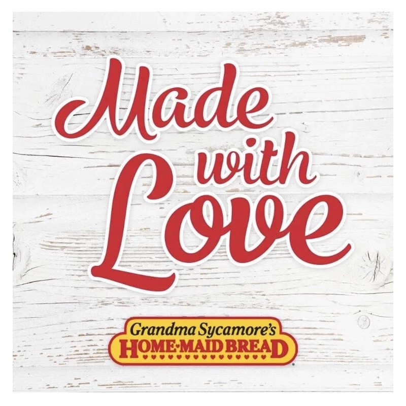 Brown Bread 2 PACK-Grandma Sycamore Honey Wheat Bread, Purchased Fresh