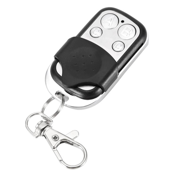 4pcs 433mhz Remote Control Key Fob, Replacement Universal Electric Cloning Wireless Remote Control Key Fob for Car Garage Door Gate