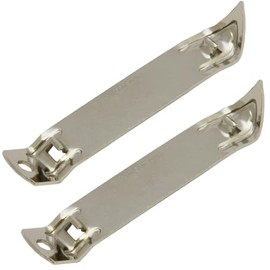 Rocky Mountain Goods Classic Bottle Opener and Can Opener 2 Pack - Heavy Duty Steel Multi Tool and Can Tapper - 4” Length with Sharp Point - Dishwasher Safe - Durable Bend-Proof