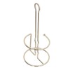Tissue Reserve Holder Electroplating Bright Vertical Style Gold Iron Easy
