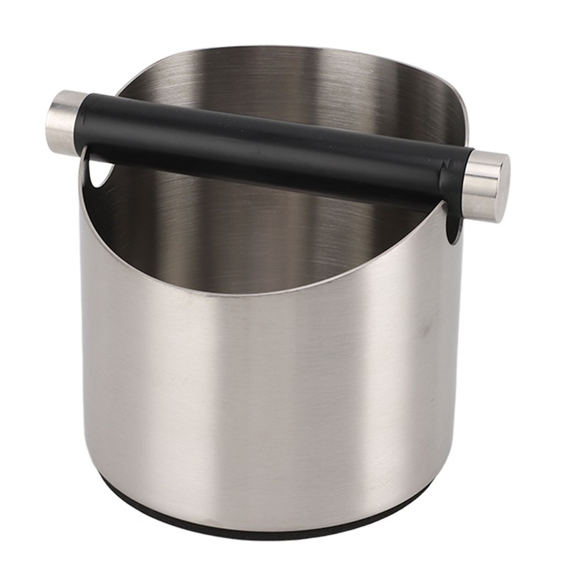 Stainless Steel Coffee Grounds Knock Box Coffee Knock Box with
