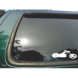 Chopper - Die Cut Christian Vinyl Window Decal/sticker for Car or Truck 2.5"x7"