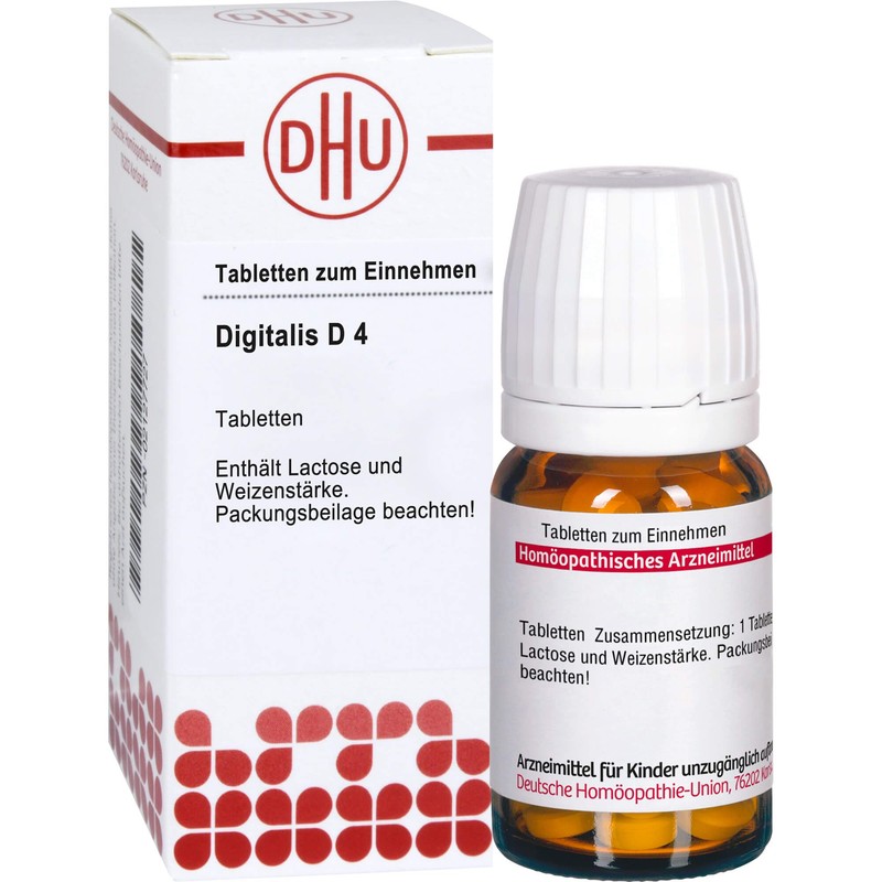 Digitalis D4 DHU Tablets, Pack of 80 Tablets