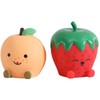 Urban Lifestyle Figural Fruit Squish LED Mood Lamp, 2 Pack