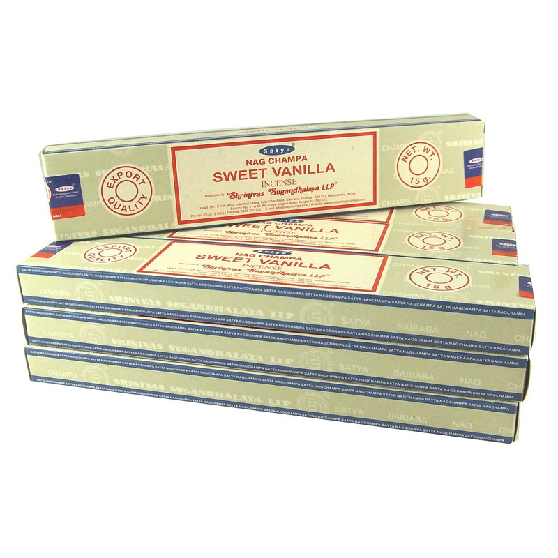 Satya Incense Sticks Economy Set 12 Packs of 15 g