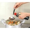 Yoshikawa YJ2775 Ladle, Cooking Iroha Graduated Horizontal Mouth Ladle, Silver,