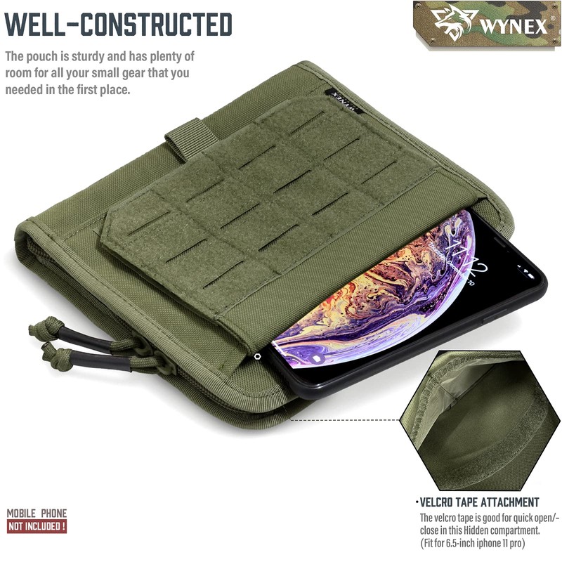 WYNEX Tactical Folding Bag for Administrator Molle Tool Bag with