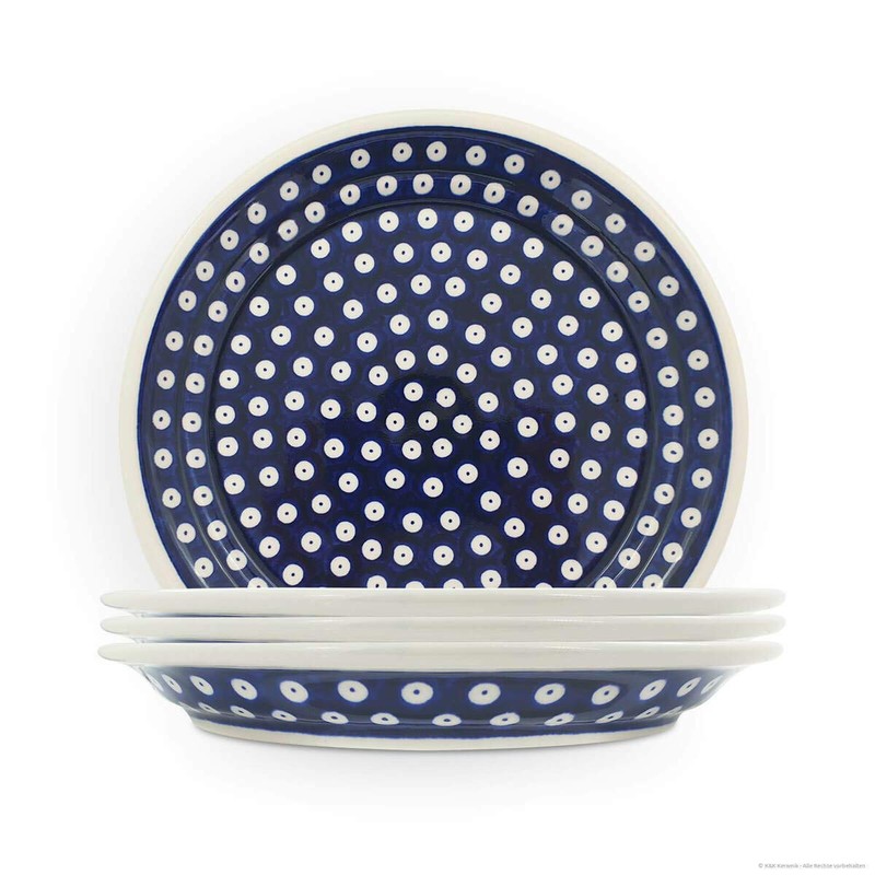 Bunzlauer Keramik Flat Plate Shape 2 Diameter 24.8 cm Height