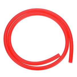 M METERXITY Silicone Tubing, 1/4"(6mm) ID x 3/8"(10mm) OD Silicone Rubber Vacuum Tube, 3ft(1 M) High Temp Water Air Hose Pipe for Pump/Liquid Transfer/Home Brewing/Winemaking [Red]