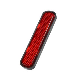 Partuto Universal Reflector Motorcycle Safety Spoke Reflective w/Screw Red Replacement