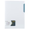 IDENA Display Folder A4 Polypropylene white/blue