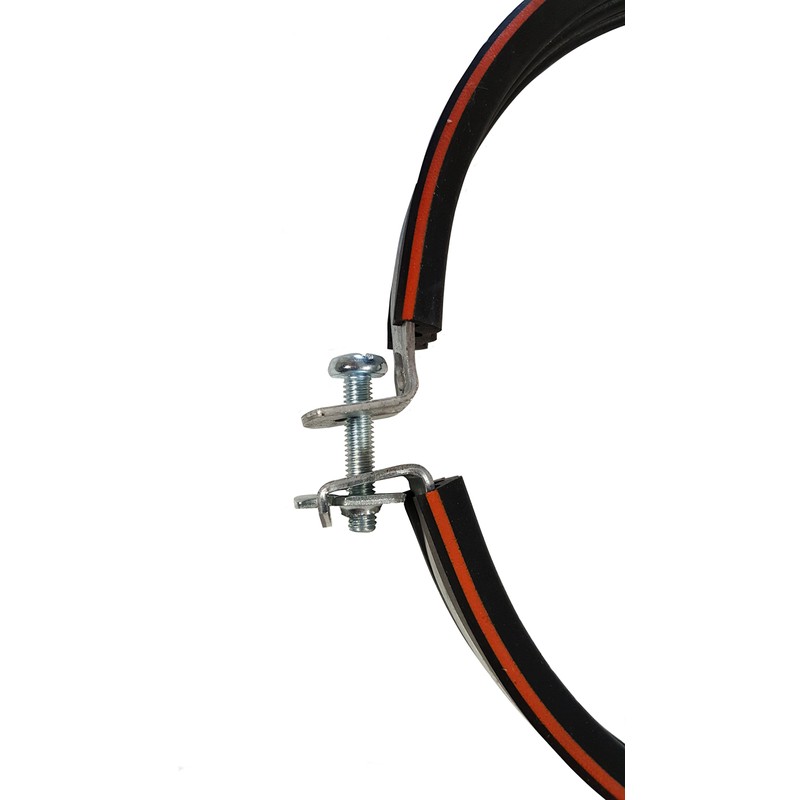 Intelmann Pipe Clamp Diameter 150, Set of 3, Thread M8/M10,