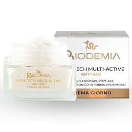 BIODEMIA | High-Tech Multi-Active Gesichtscreme, Anti-Age Tagescreme mit Bienengift und Hyaluronsäure Schnelle Absorption, fördert die Expressionsfalten, 50 ml