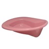 Deluxe Stackable Contour Bedpan - Pink (Mauve) (1)