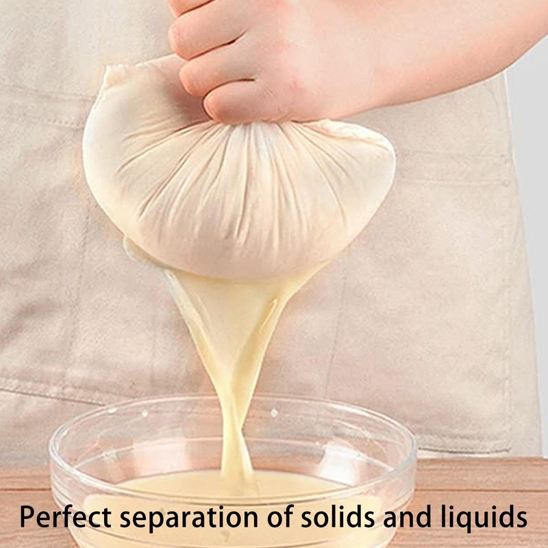 6 Straining Cloths, Cheesecloth, 50 x 50 cm, Purpose Cheese