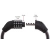 Sanwo Security Bike Lock 4 Digit Resettable Combination Cable Lock