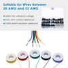 480Pcs JST 2.54mm Pitch 2-Pin 3-Pin 4-Pin Connector Housing Assortment