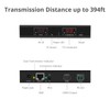 SIIG 1080p HDMI Extender Balun Over IP Ethernet, 394ft, Receiver
