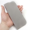 [Sparkling Plump Round] Glasses Case, Leather, Slim, Eyeglass Case, Sunglasses
