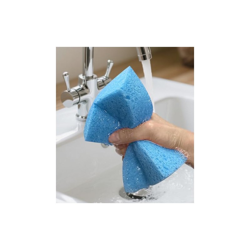 Esponja Limpieza Lavado Paquete Esponjas Grandes Extra Gruesas Resistentes Multiusos