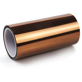 BOMEI PACK 200 mm x 33 m Polyimide Tape, Heat Resistant Tape, High Temperature Tape, Sublimation Tape, Heat Tape, for Sublimation Printing, Heat Transfer and Insulation, Wave Soldering up to 260 °C