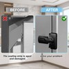 2-Pack Fridge Latch Lock for Kids Baby Proofing Refrigerator Lock