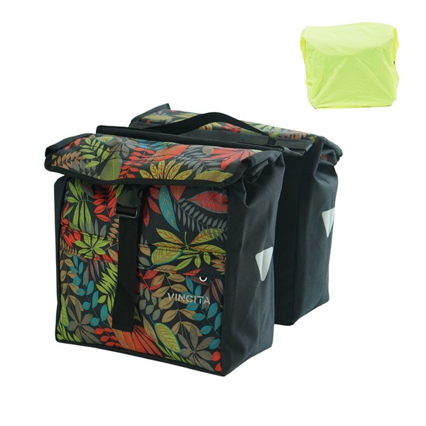 Vincita New Top Load Double Pannier Water Resistant Cycling Side