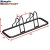 Simple Houseware 2 Bike Bicycle Floor Parking Adjustable Storage Stand,