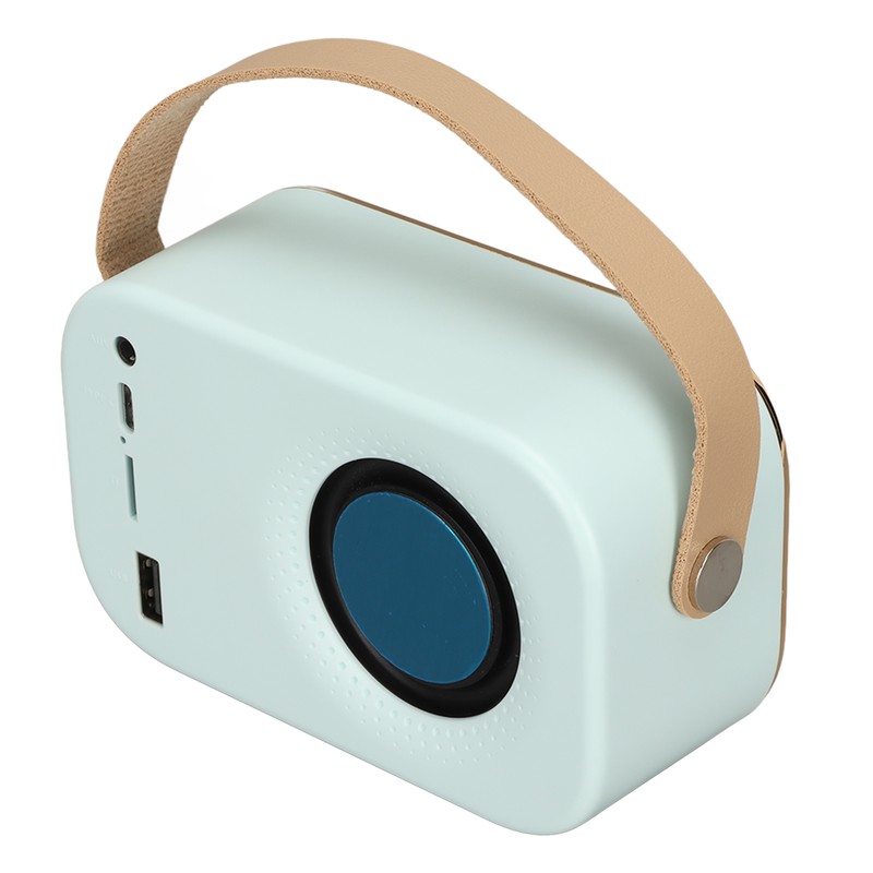 Bluetooth Speaker Stereo HiFi Sound USB Charging Retro Portable Wireless
