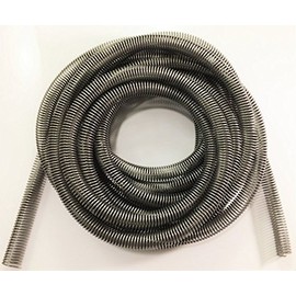 The Stop Shop Stainless Brake Line Protector (Gravel Guard Spring) for 1/2" Tube - 16 Ft.