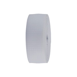 BBB Cycling, RaceRibbon, Bike Handlebar Tape, Carbon Fibre Grip, Road, Urban, MTB Bicycles, Non-Slip, Includes Handlebar Plugs, BHT-04, White, One Size