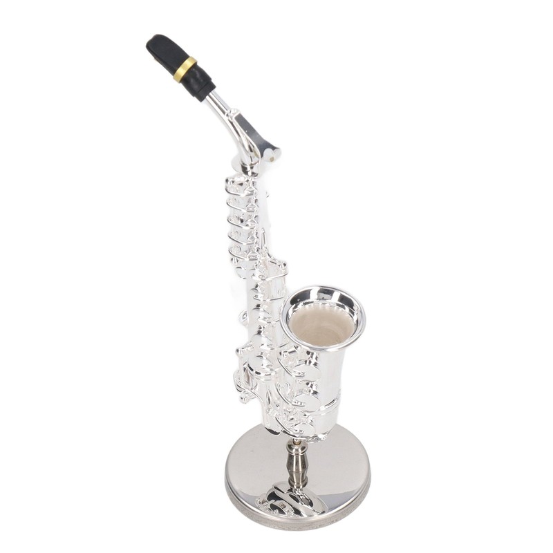 Alto Saxophone Ornaments Mini Sax Decoration Musical Instrument Model Gift