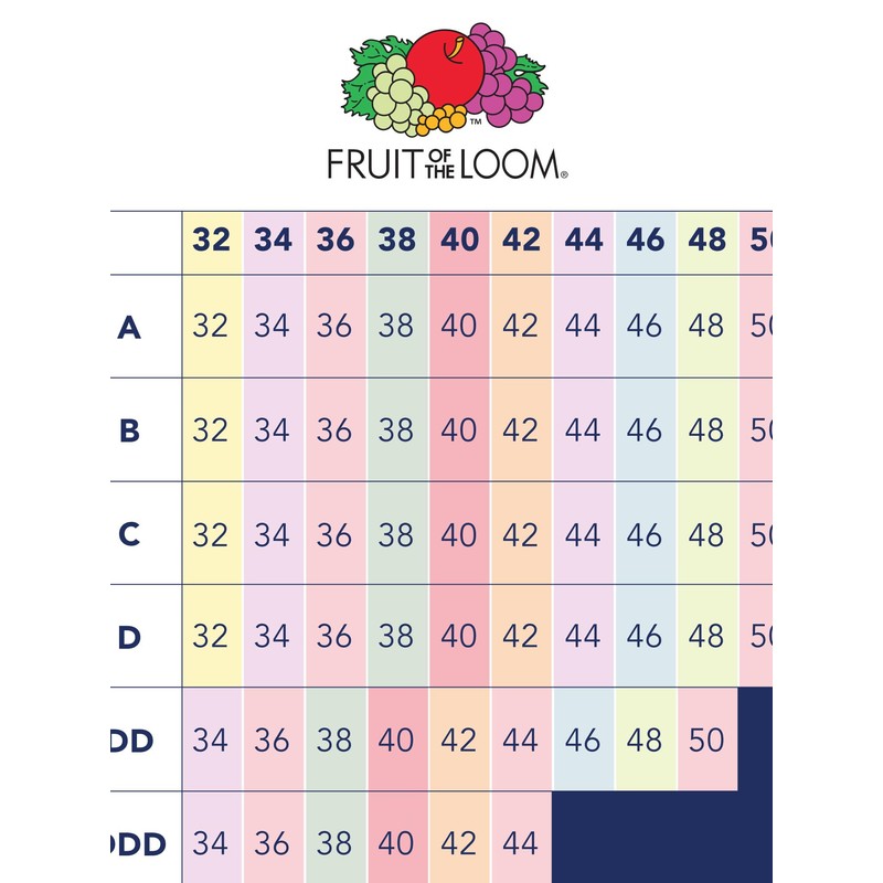 Fruit of the Loom Sujetador deportivo cómodo con cierre frontal
