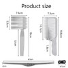 Barber Fade Combs With Hair Trimming Guide, 3Pcs Professional Cutting