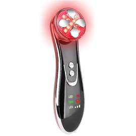 CARER SPARK RF Face Lifting Skin Tightening Device Facial Comfort Beauty Machine - Color: Gold