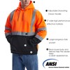SKSAFETY Hi Vis Work Safety hoodie for Men - Class
