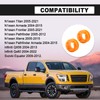 SYudwen 2 Pcs Transmission Shift Cable Repair Orange Bushing, Compatible