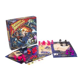 IDW Games IDW01080 Rayguns and Rocketships Board Game, Blue
