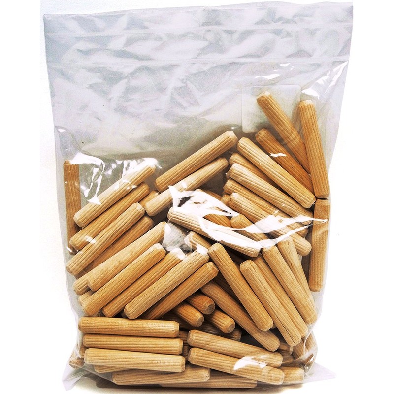 WAKI Wood Dowels Approx. 100 Pcs