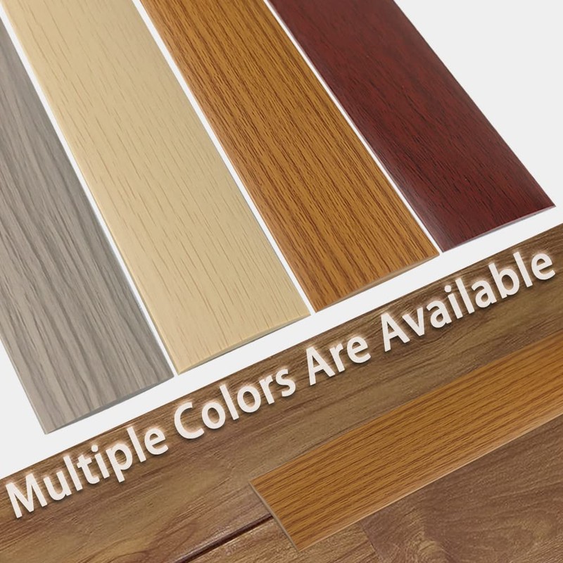 Floor Transition Strip 2" Self Adhesive Flat Vinyl Flooring Transitions