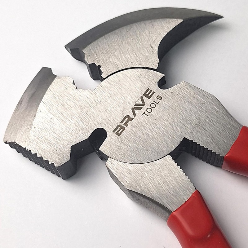Brave Tools Heavy-Duty Fencing Pliers 10.5 (270mm) – Forged Steel,