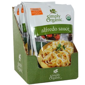 Simply Organic Alfredo Sauce Mix, 12 Packets, 1.48 oz (42 g) Each