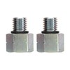 2 Pcs Turbo Oil Feed Line Connector Joint Turbine Supply